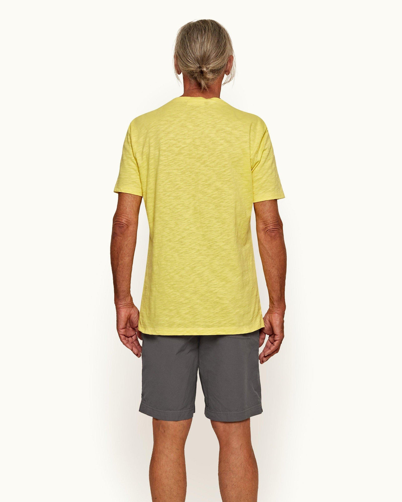 Bernard Cave Relaxed Fit Garment Dye Drawcord Shorts | Cave