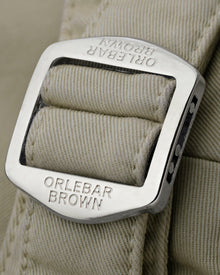 Cliff Grey Mid-Length Cotton Twill Shorts | Cliff Grey