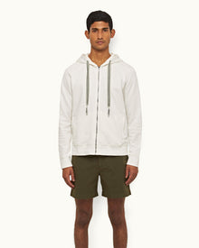 Bulldog Cotton Twill Palm Mid-Length Shorts | Palm