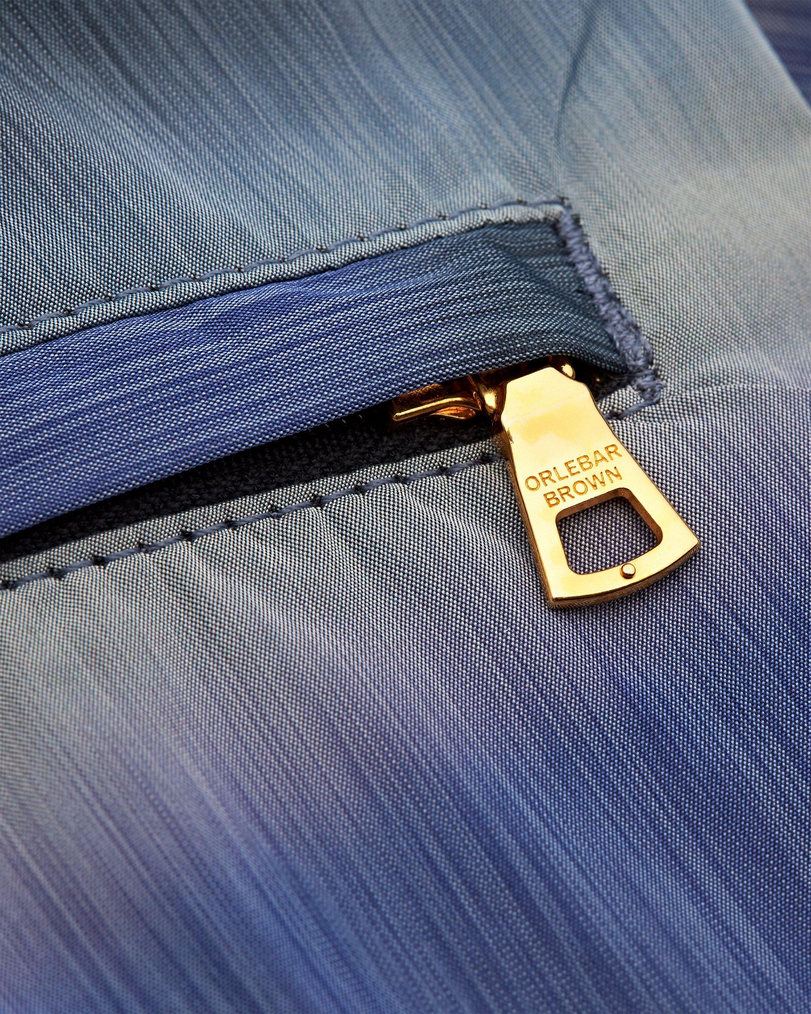 Mid-Length Swim Shorts In Night Iris Blue Fade | Night Iris