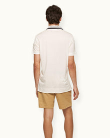 Bulldog Garment Dye Mid-Length Garment Dye Shorts In Biscuit Colour | Biscuit