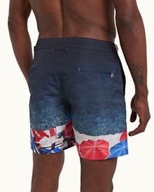Bulldog Brolly Folly Hulton Getty Mid-Length Swim Shorts | Brolly Folly