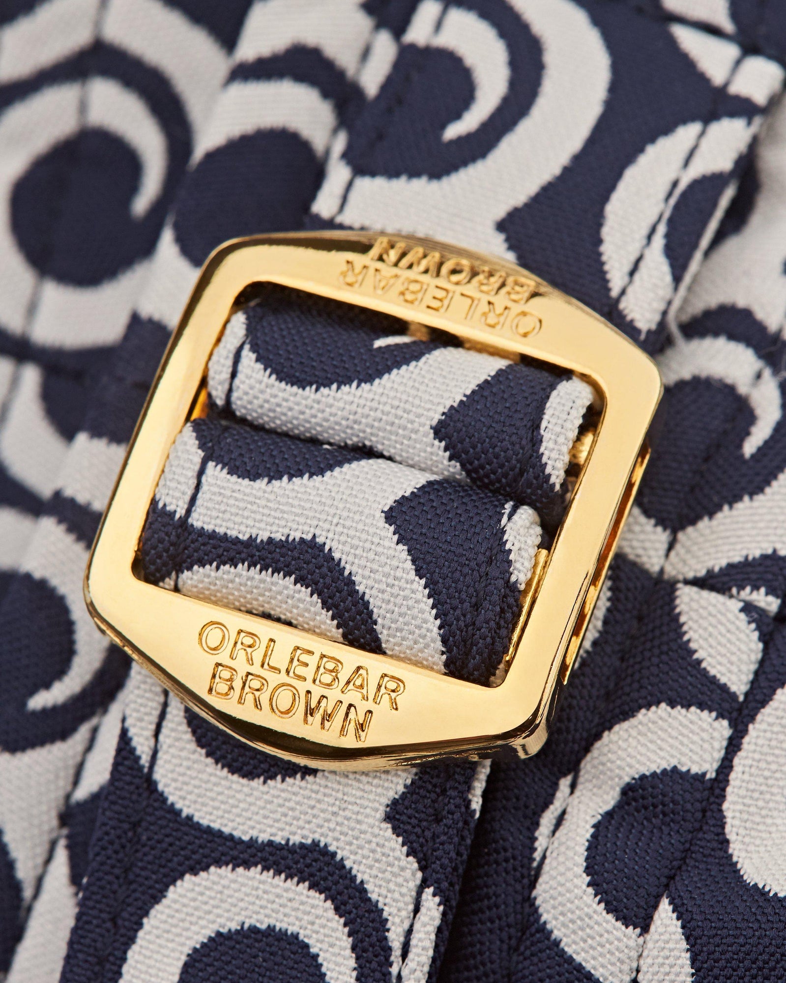 Bulldog Midnight Navy Lacuna Jacquard Mid-Length Swim Shorts | Midnight Navy