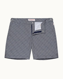 Bulldog Skydiver/Cloud Mid-Length Swim Shorts | Navy