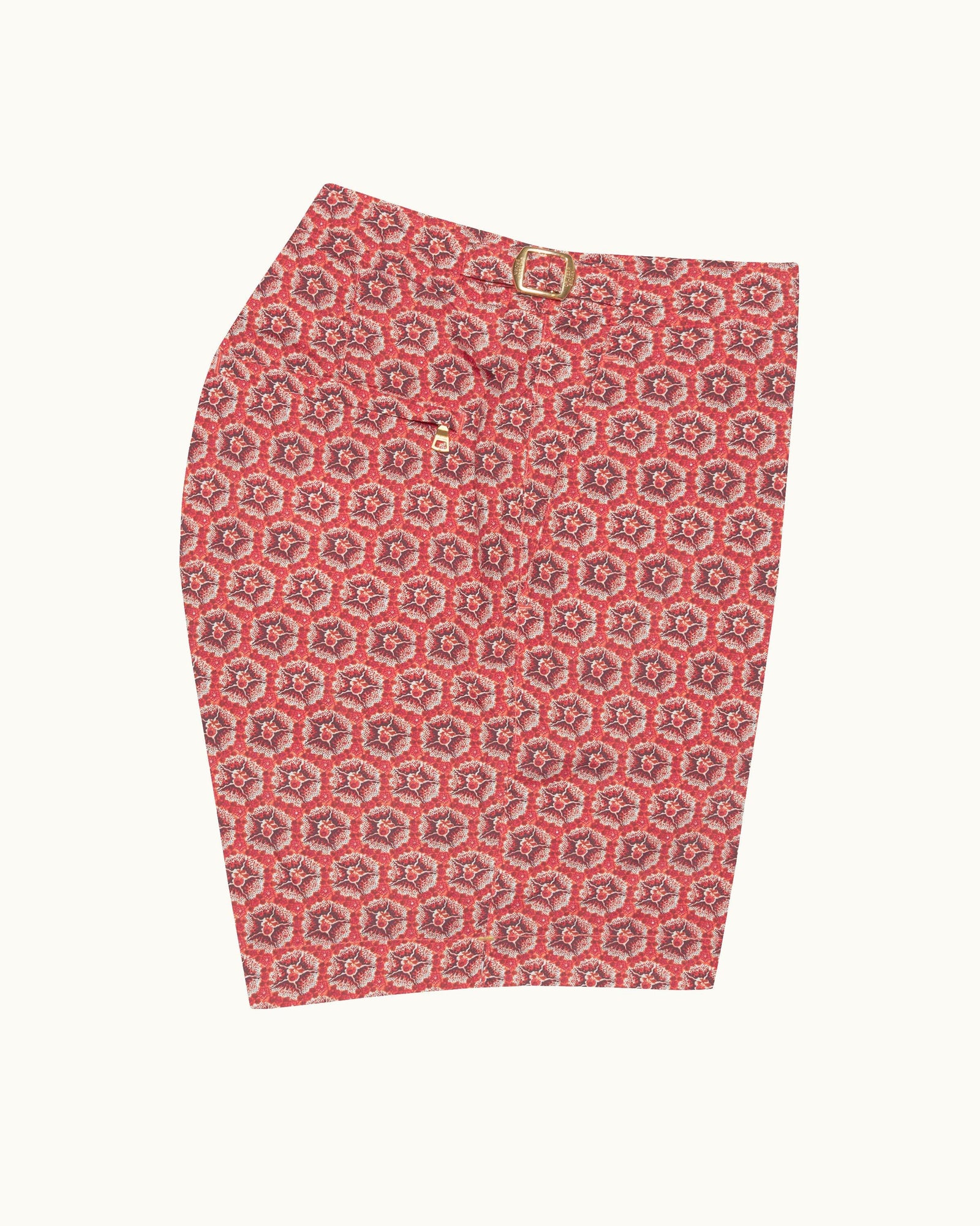 Bulldog Firestone Roseate Print Mid-Length Swim Shorts | Firestone