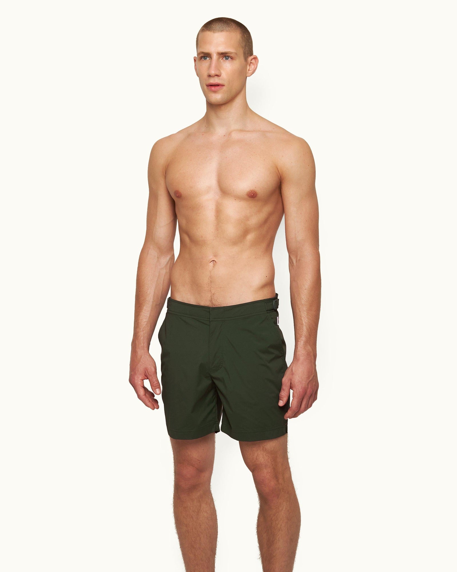 Bulldog Sport Dark Sherwood Sport Mid-Length Swim Shorts | Dark Sherwood