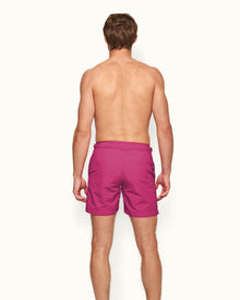 Mid-Length Swim Short In Sunset Pink | Sunset Pink