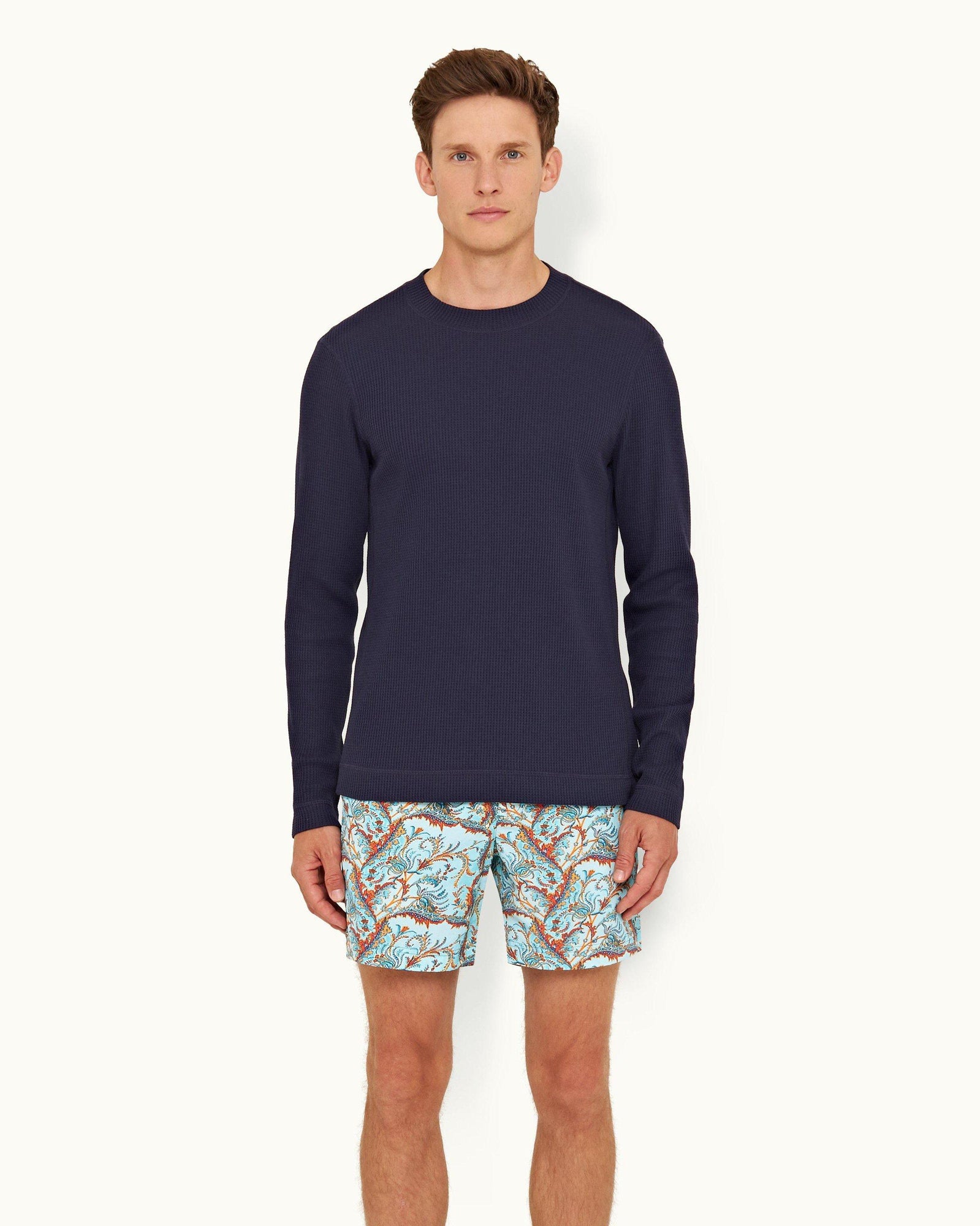 Dusk Waffle Jersey Long-Sleeve T-shirt | Dusk
