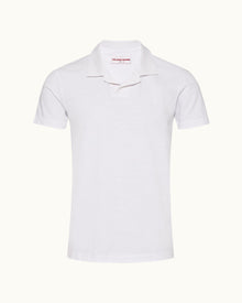 Men | Felix Cotton Polo | White