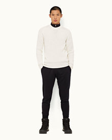 Night Iris Classic Fit Merino Jersey Sweatpants | Night Iris