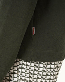 Forest Night Classic Fit Long-Sleeve Cashmere T-shirt | Forest Night