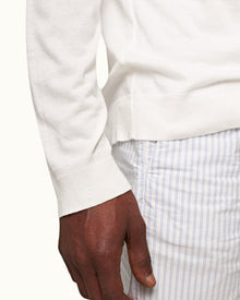 Sand Bar Classic Fit Long-Sleeve Cotton-Modal T-shirt | Sandbar