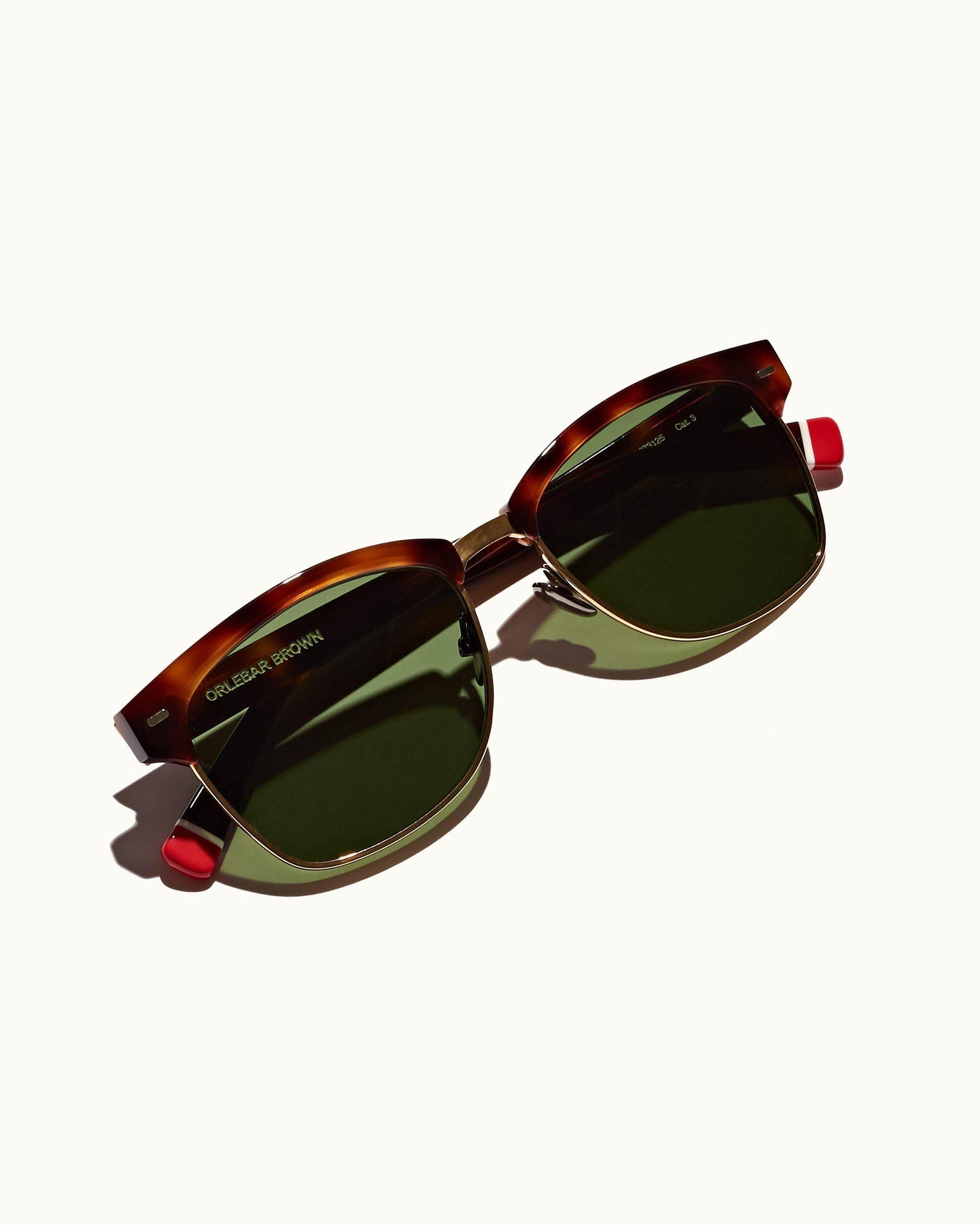 Matira Tortoiseshell Half-Wire Sunglasses | Tortoise Shell
