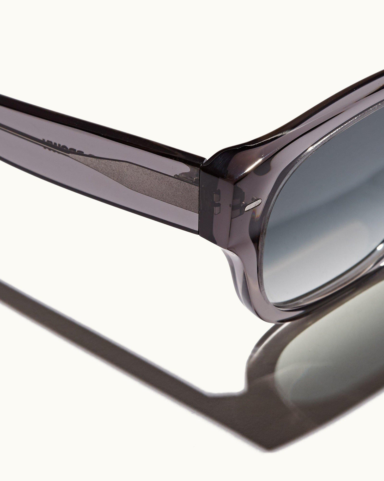 Nerano Grey D Frame Sunglasses | Grey