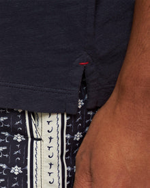 Ob Classic Night Iris Classic Fit Garment-Dye Organic Cotton T-shirt | Night Iris