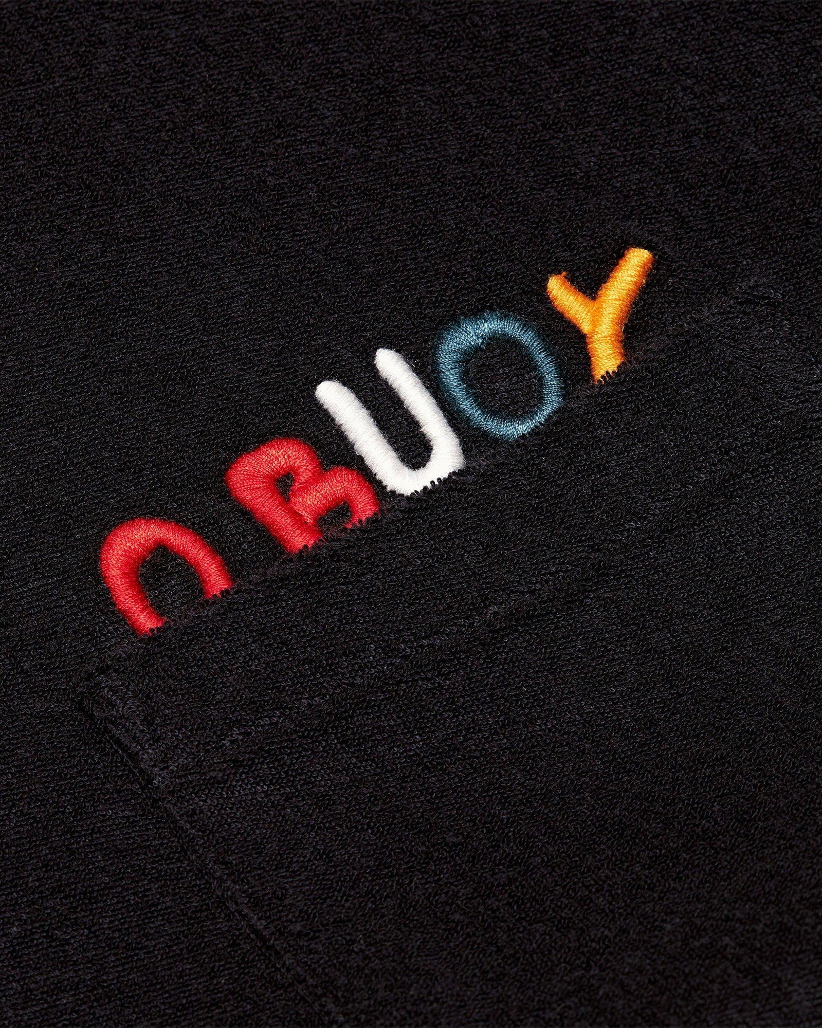 Night Iris O.BUOY Classic Fit Towelling T-shirt | Night Iris