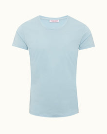 Ob-T Island Sky Tailored Fit Crewneck Cotton T-shirt | Island Sky