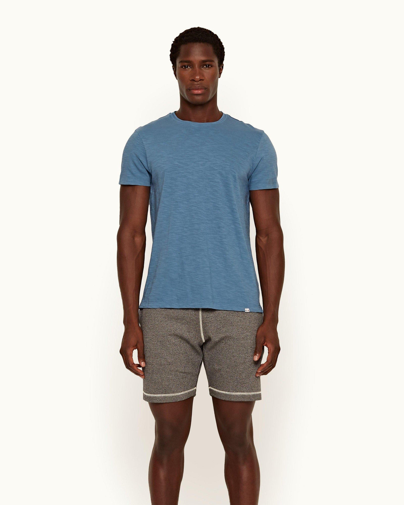 Sammy Blue Smoke Classic Fit Garment Dye T-Shirt | Blue Smoke