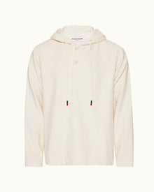 Matchstick Classic Fit Lounger Pile Towelling Hooded Sweatshirt | Matchstick