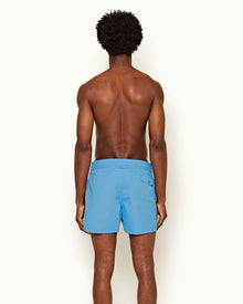 Setter Bright Sky Blue Shorter-Length Swim Shorts | Bright Sky