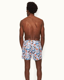 Setter Light Island Sky Flight Of Fantasy Shorter-Length Swim Shorts | Light Island Sky