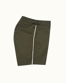 Setter Stretch Palm Shorter-Length Stretch Swim Shorts | Palm