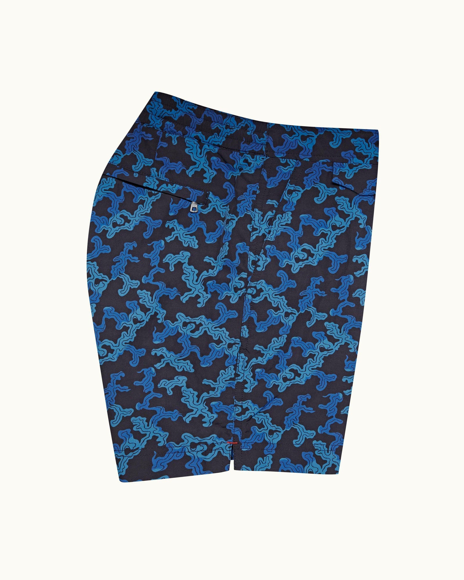 Dark Sapphire Current Drawcord Mid-Length Swim Shorts | Dark Sapphire