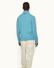 Coastline Tailored Fit Merino-Cashmere Roll Neck Jumper | Coastline