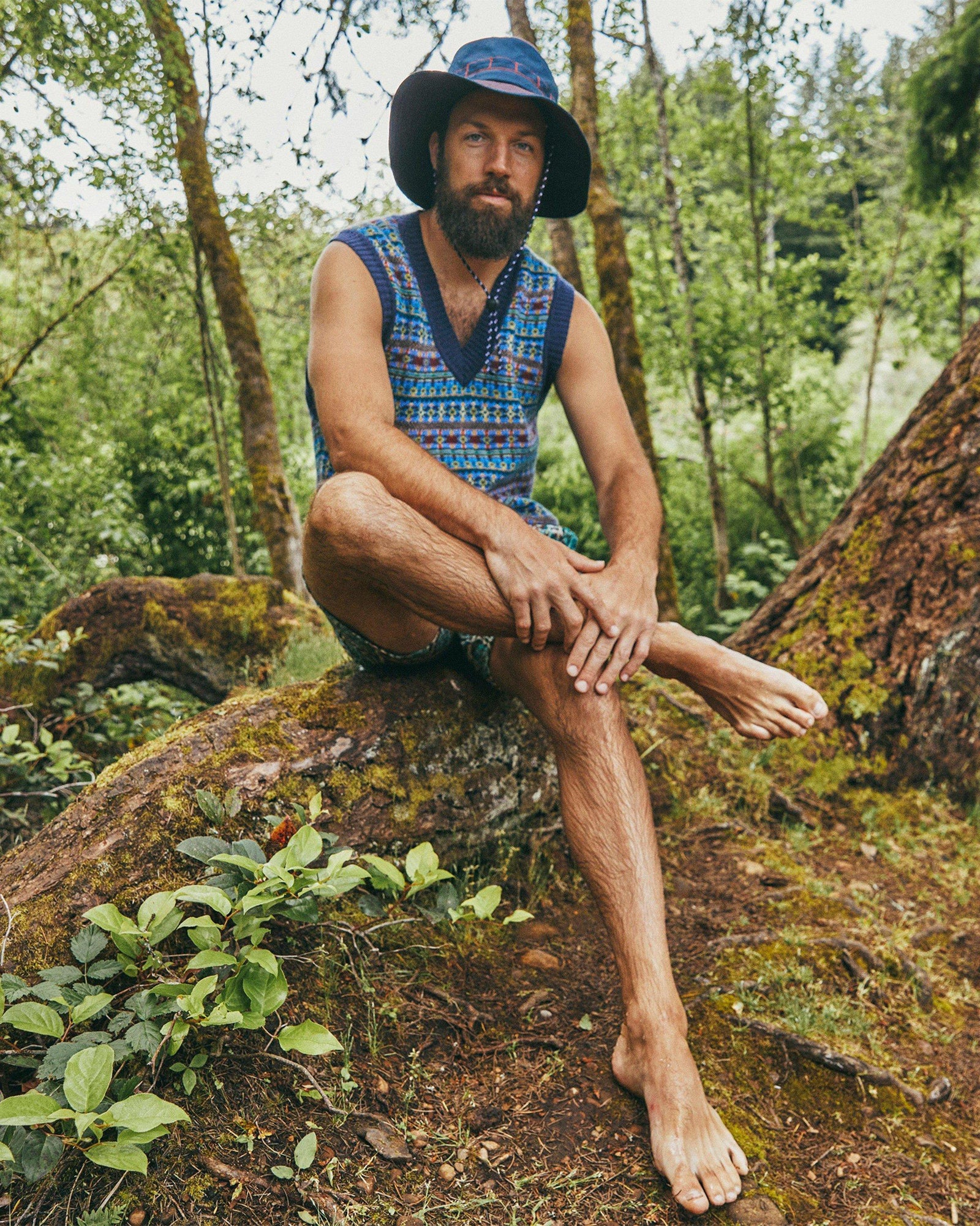 Multi Fair Isle Lambswool Tank Top | Multi