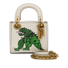 Dior | Pre-Owned Limited Edition Niki De Saint Phalle Mini Calfskin Dragon Lady | White