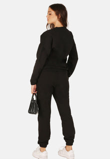 OW Collection OW Crewneck Account 002 - Black Caviar