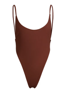 Oasis One Piece Swimsuit | Skinny Dip Brown