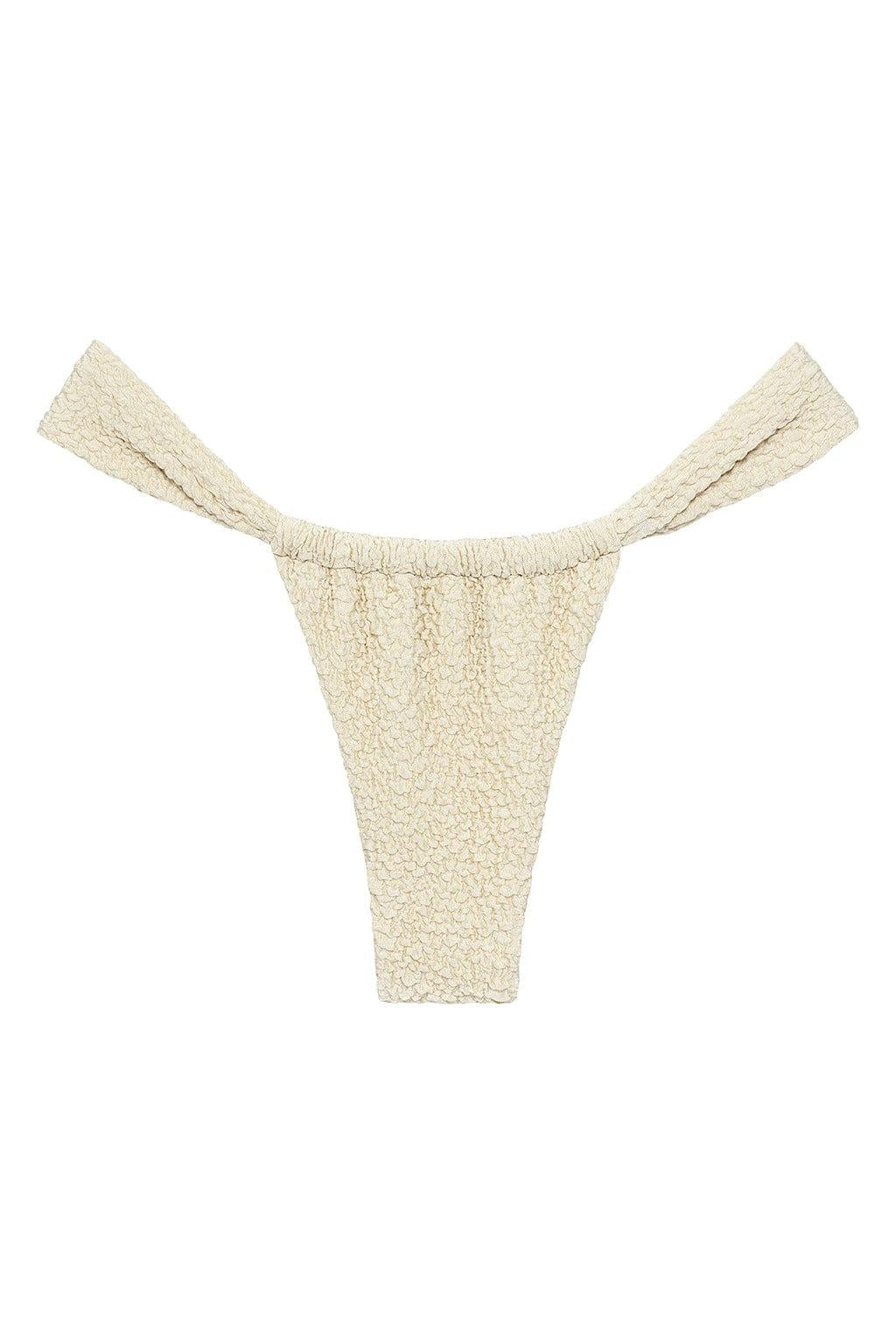 Sandra Bikini Bottom | Oat Texture