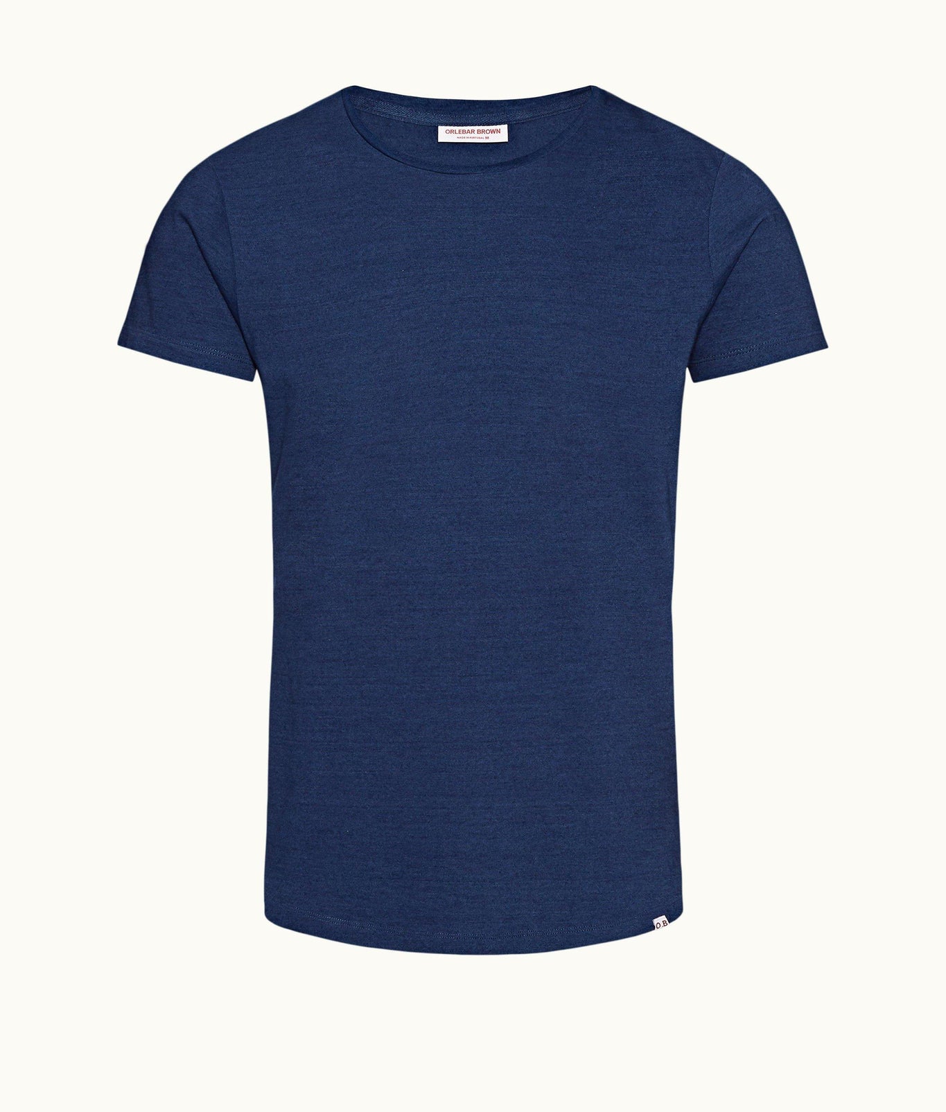 Ob-T Denim Tailored Fit Crew Neck T-Shirt | Denim Pigment