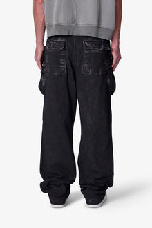 Oil Stretch Cargo Pants | Brown