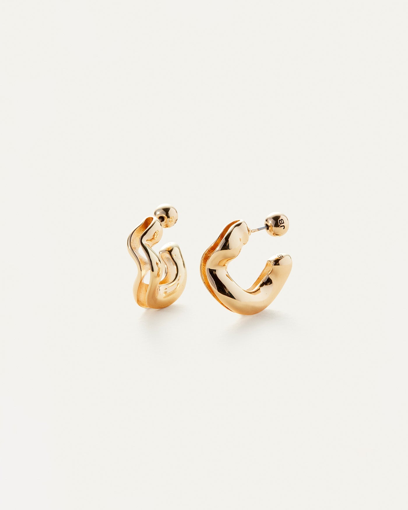 Ola Hoops | Gold Tone Dipped Brass