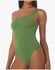 One Shoulder One Piece | Court Green