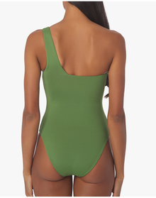 One Shoulder One Piece | Court Green