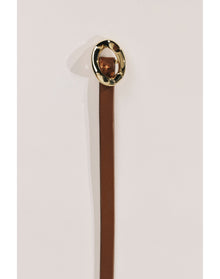 Orbite (One Sized) | Saddle & 24K Gold