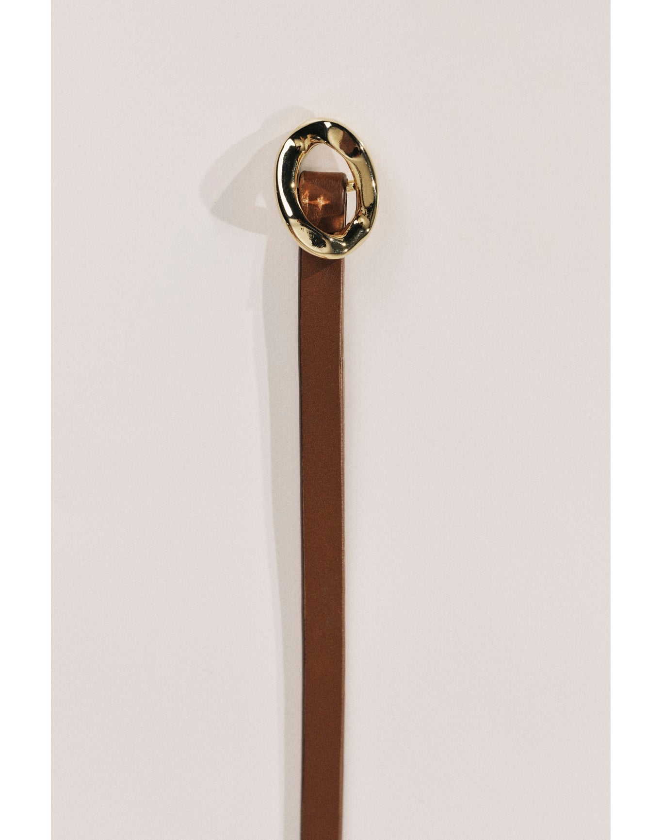 Orbite (One Sized) | Saddle & 24K Gold