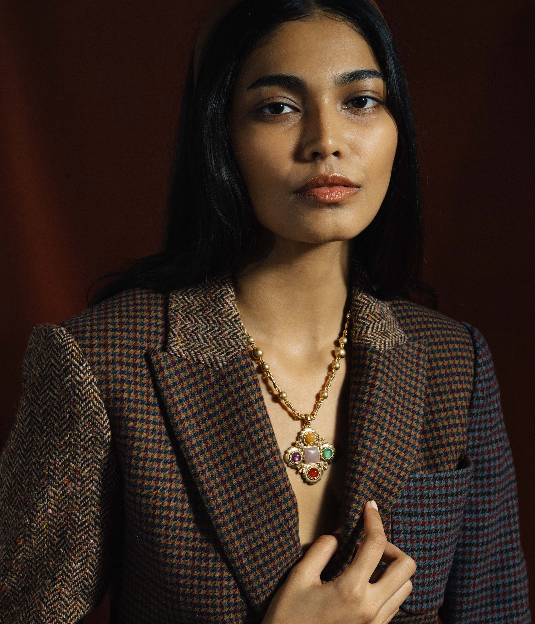 Orlena Pendant Necklace | Multicolor