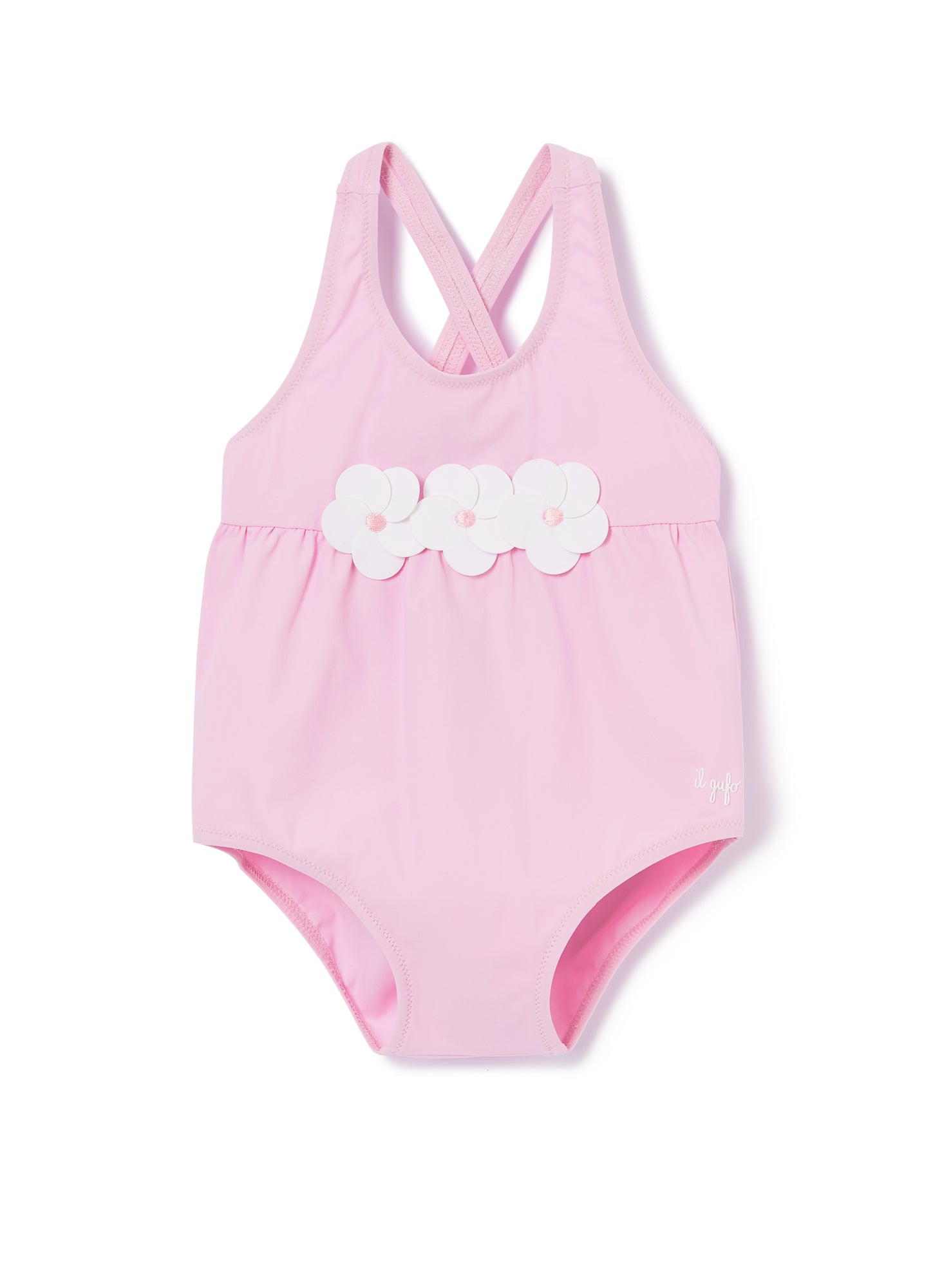 One-Piece Swimsuit | Rosa Dalia/Bianco