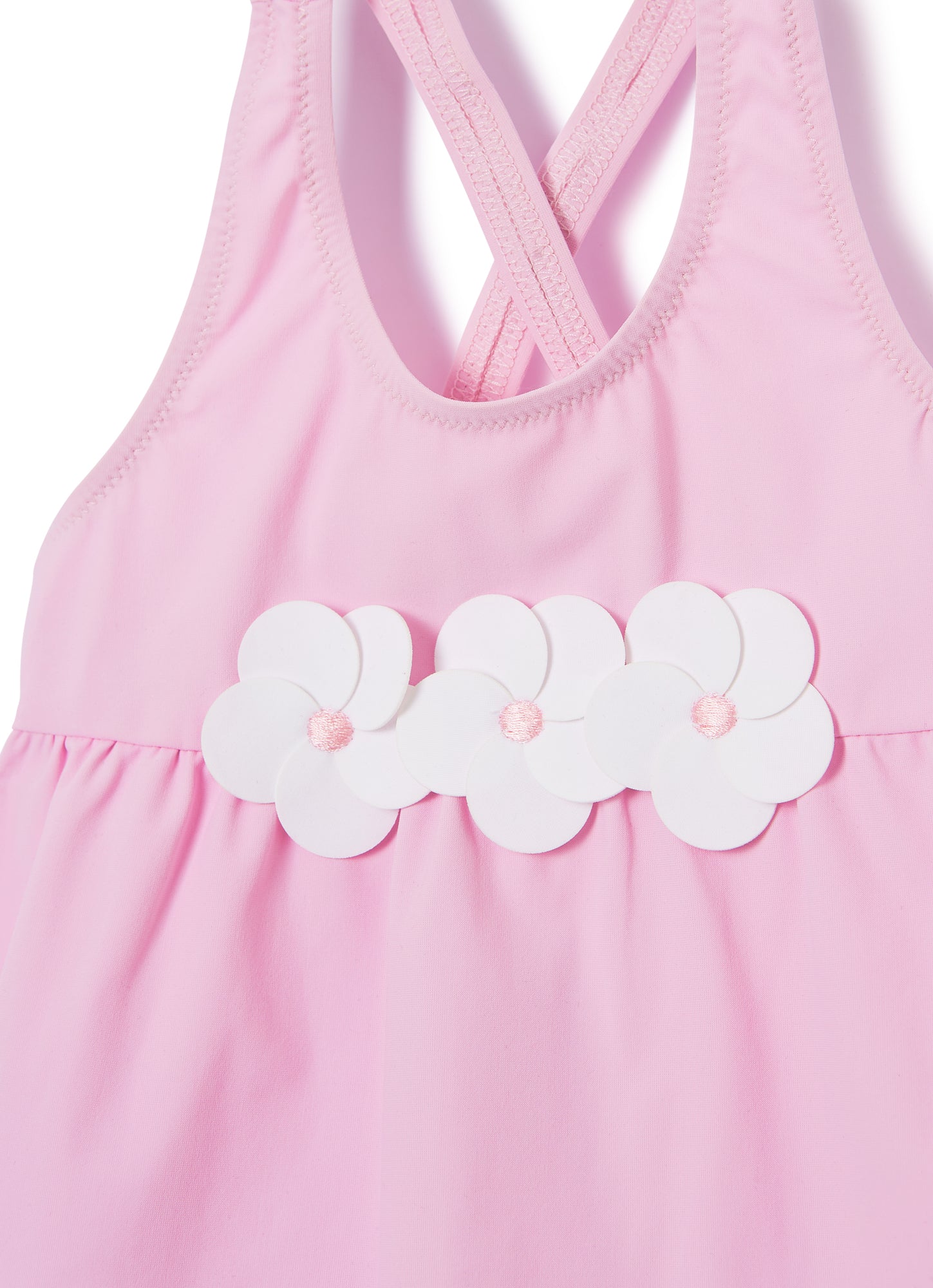 One-Piece Swimsuit | Rosa Dalia/Bianco