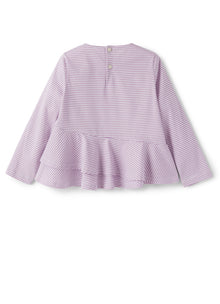 Stretch Cotton Long-Sleeved T-Shirt | Ibisco