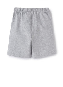Stretch Jersey Bermuda Shorts | Nickel Grey