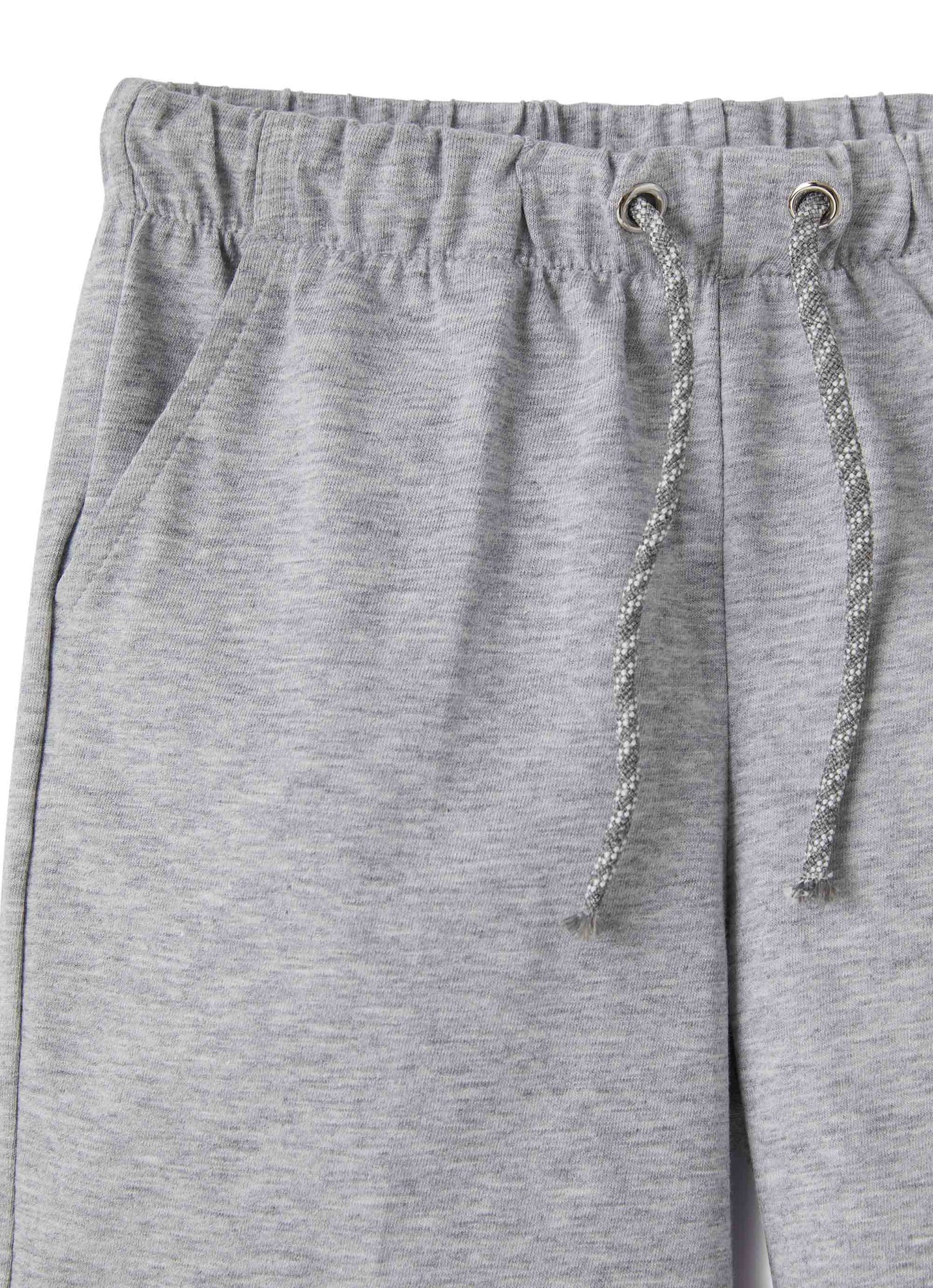 Stretch Jersey Bermuda Shorts | Nickel Grey