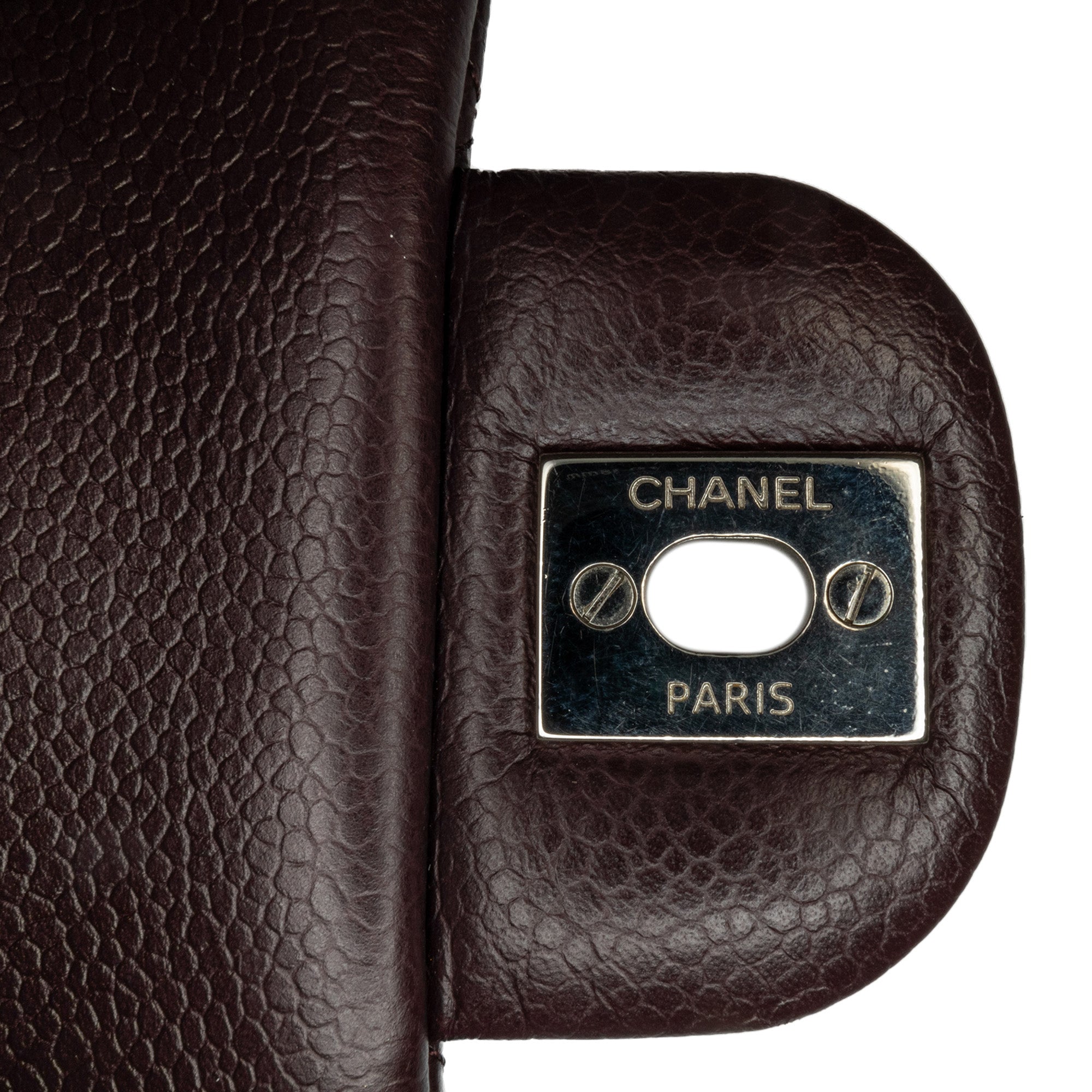 Chanel | Pre-Owned Mini Square Classic Caviar Single Flap | Brown/Dark Brown