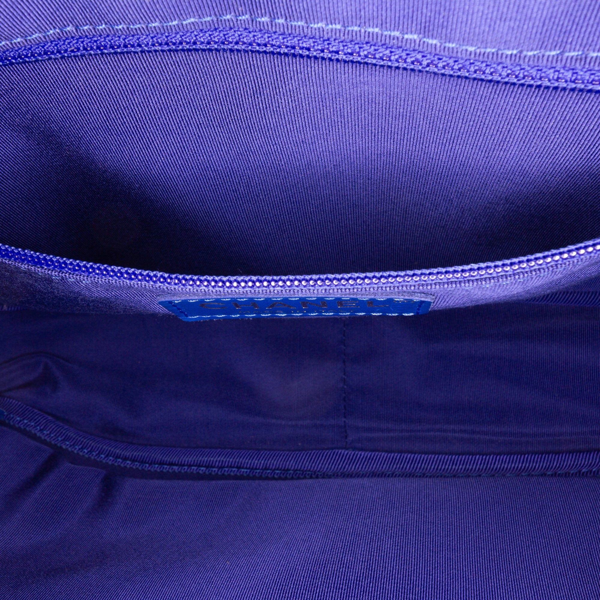 Chanel | Pre-Owned Small Canvas La Pausa Bay Camera Bag | Blue