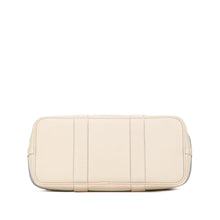 Hermes | Pre-Owned Toile and Negonda Garden Party 30 | Blue/Light Blue