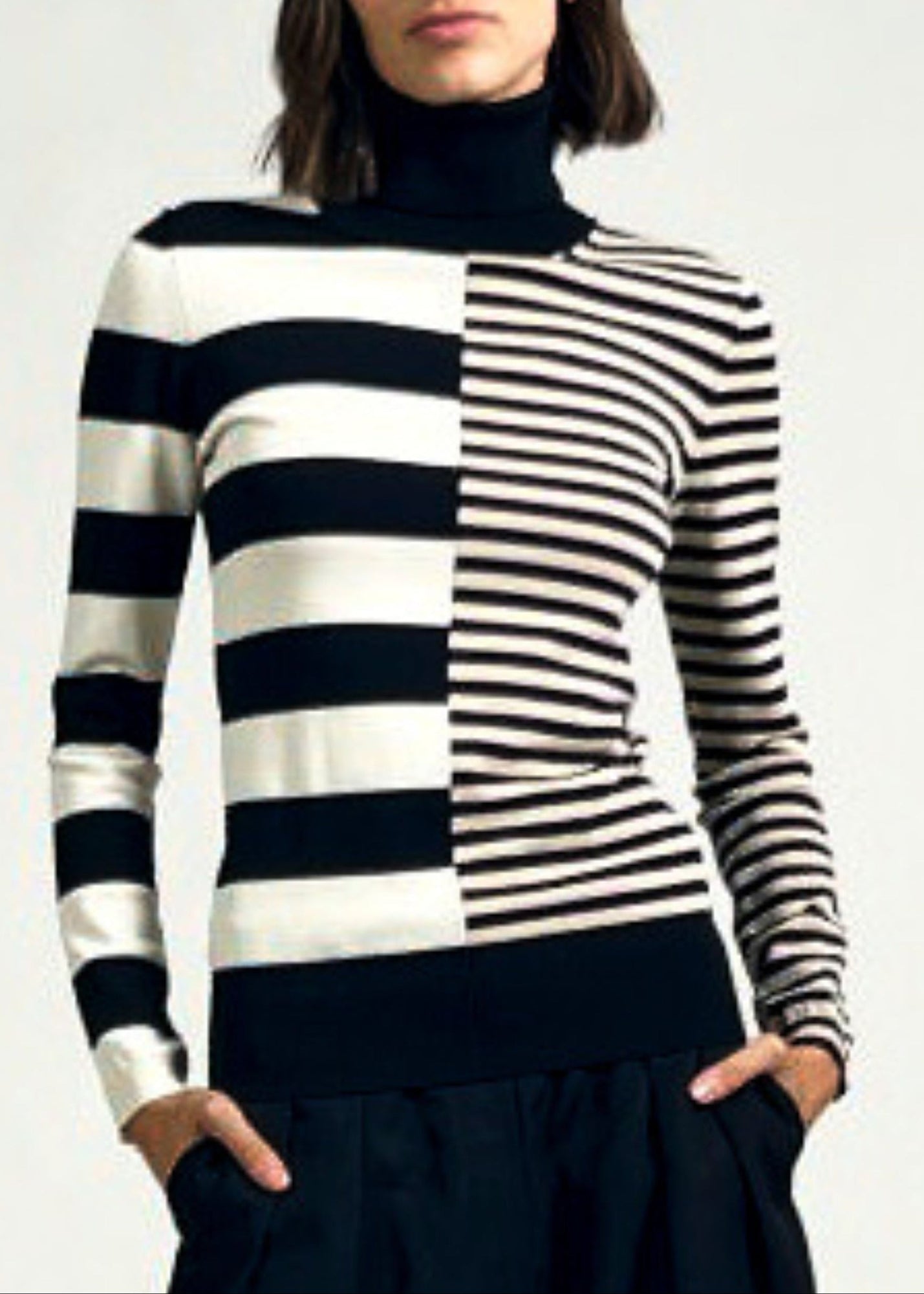 Greta Top Rugby Stripe - Solid & Striped
